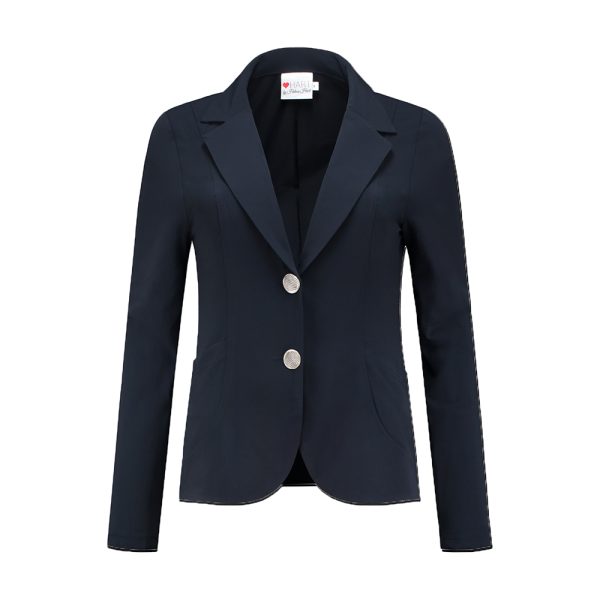 HELENA HART BLAZER CHRIS TRANSFER 6022 MARINE