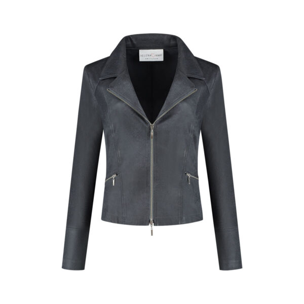 Helena Hart Zipper Biker Antraciet 7288